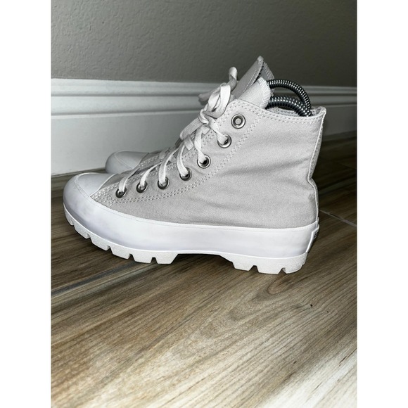 Converse Chuck Taylor All Star Lugged High Canvas Sneakers Women's Size 6 - Picture 3 of 7